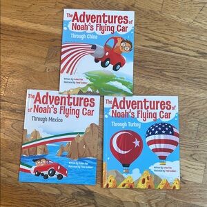 The Adventures of Noah's Flying Car Book Set, 3 books